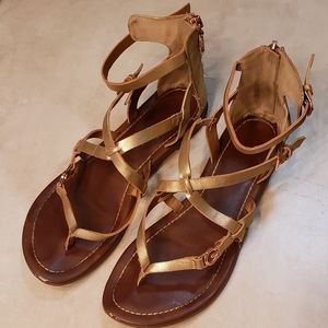 GBO GUESS Rose Gold Sandals